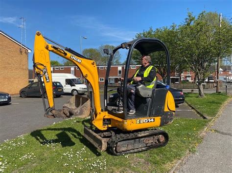 mini digger and driver hire bradford|digger hire price per day.